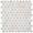 Beige, variant on The Tile Life Eterna Hex Cream Blend 4" x 4" Glass Mosaic Tile Sample