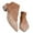 Khaki, variant on Mostsola Heels for Women Pointed Closed Toe Pumps Slip on Backless Dress Shoes Casual Mules Sandals
