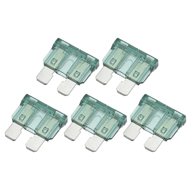 5uds Hoja Estilo Fusibles 1A Hoja Estilo Fusibles para Coche Barco Verde