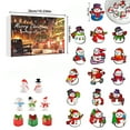 thumbnail image 3 of Clearance Christmas Decoration! Skegnu Christmas Surprise Box Clearance! Christmas Series Christmas 24 Countdown Calendar Box Snowman Surprise Box, 3 of 6