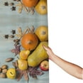 thumbnail image 3 of Shower Curtain, Rustic Autumn Harvest Waterproof Fabric Plastic Shower Curtain, Drying Fast Bathroom Curtain with 9 Buttonholes, Ruffle Shower Curtain 60x72in, 3 of 8