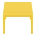 thumbnail image 3 of Luxury Commercial Living 39.5" Yellow Patio Solid Rectangular Lounge Coffee Table, 3 of 6