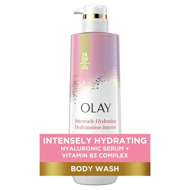 Olay Intensely Hydrating Body Wash with Hyaluronic Serum Complex