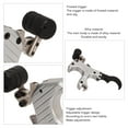 thumbnail image 4 of Bow Release Aids, Aluminum Alloy Adjustable 4 Finger 360 Degree Rotation Caliper Thumb Release Thumb Release Bow Aids For Compound Bow, 4 of 8