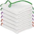 thumbnail image 1 of White Terry Cloth 10x10 Pack Cleaning Rags Inch Quick Dry, 1 of 5