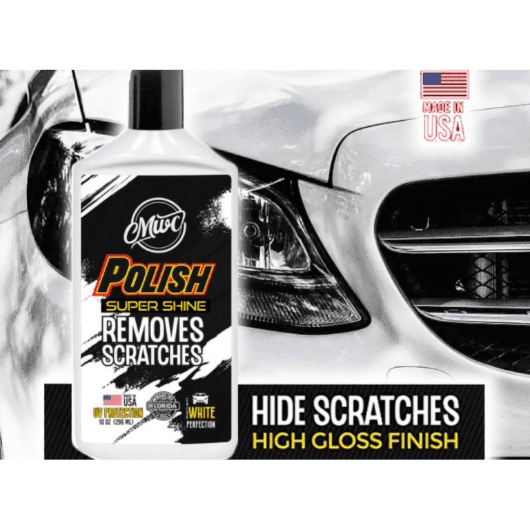 500ml Car Polish – Scratch Remover, Shine Enhancer – Deep Gloss, Long-Lasting – Spotless Cleaning Supplies