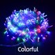 thumbnail image 3 of Guirnalda de luces LED navideñas para exteriores, 100 m, 10 m, 5 m, para decoración de Navidad, luces de hadas, luces navideñas, iluminación para árbol, 3 of 5