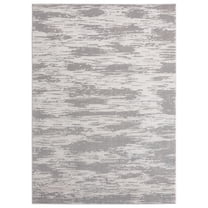 United Weavers Cascades Area Rug 2601 10971 Salish Silver Shaded Faded 1' 11" x 3' Rectangle
