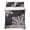 Black, variant on White Snowflake 3 Piece Quilt Bedding Set with 2 Pillow Shams, Winter Cottagecore Striped Border Blush Pink Lightweight Bedspread Coverlet, Soft Breathable All Season Quilt, 78 x 90 Inch