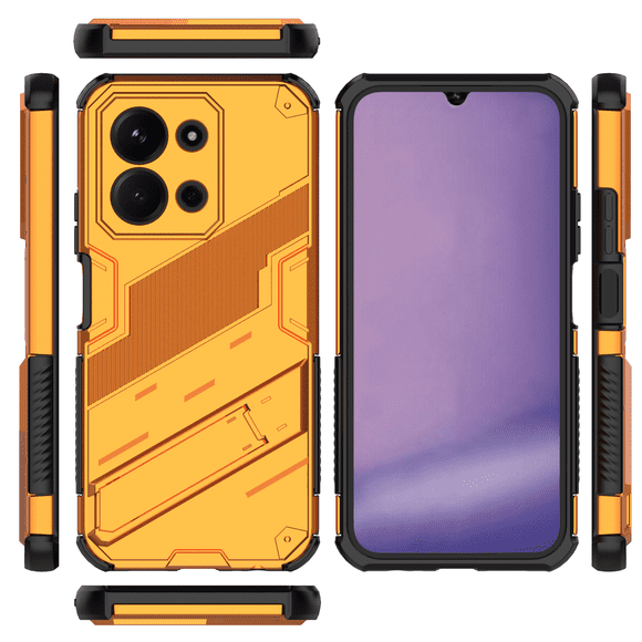 Funda GANGXUN Antigolpes para Xiaomi Redmi 15C 5G con Soporte Invisible, Antihuellas y Protección Completa