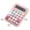 Pink, variant on 12 Digit Desk Calculator, Desktop Calculators with Large LCD Display & Big Buttons, Battery, Standard Basic 4 Function Calculator for Classroom, Office, Home, Business, Teachers