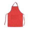 thumbnail image 2 of Nikou 5 modèles de Tabliers de Cuisine résistants à l'huile, Tabliers de Cuisine Pratiques pour Hommes et Femmes(Rayures Rouges et Blanches), 2 of 3