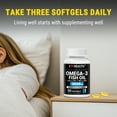 thumbnail image 5 of 3 Pack Omega 3 Fish Oil 3000mg Softgels, Fish Oil Supplements, 90 Softgels, 5 of 7
