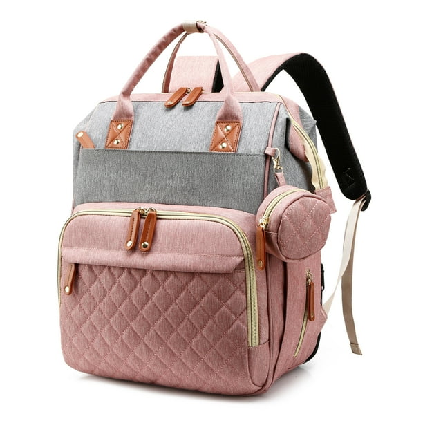 Mochila Para Pañales De Bebé, Bolsas Para Bebés Para Niños Y Niñas, Mochila Para Pañales Con Cambiador, Mochila De Viaje Grande Impermeable Multifunción, Búsqueda De Registro De Bebé, Regalos Esencial