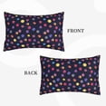 thumbnail image 2 of Naloa Planets Pillowcase, Throw Pillowcase, Wrinkle-Free, Stain-Resistant with Hidden Zipper for Bedroom Sofa-20"x30", 2 of 6