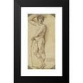 thumbnail image 2 of Benvenuto Cellini 11x18 Black Modern Framed Museum Art Print Titled - A Satyr (1544-1545), 2 of 5