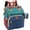 Multicolor, variant on Diaper Bag Backpack, DERSTUEWE Diaper Backpack, Baby Bag with Insulated Bottle Pockets, Unisex, Black