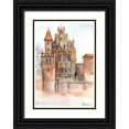 thumbnail image 1 of Shefranov, Olga 14x18 Black Ornate Wood Framed with Double Matting Museum Art Print Titled - Castle, 1 of 4