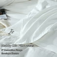 thumbnail image 4 of Shininglove Washed Cotton Duvet Cover with Flange, 100% Natural Cotton Vintage Duver Cover Set, 2 Pcs, White, Twin, 4 of 6