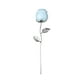 thumbnail image 2 of Adorno de rosa de cristal natural HWRETIE,artesanía de piedras semipreciosas para regalo de boda de San Valentín,decoración de cristal de piedra cruda y regalo artesanal, 2 of 7