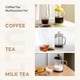 thumbnail image 5 of Tetera de Vidrio de Acero Inoxidable Café FrancéS Percolador de Té Filtro Prensa ÉMbolo 800 Ml Cafetera Manual Cafetera Espresso Olla,A, 5 of 5