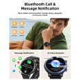thumbnail image 2 of Reloj inteligente Hwagol M6 redondo de 1,39 pulgadas para hombres y mujeres, 2 of 7