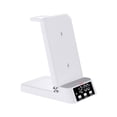thumbnail image 1 of 4-In-1 Charging Stand with Clock 15W Fast Magnetic Wireless Charging Station Compatible with iPhone/Samsung Folding Phone Charging Holder, 1 of 8