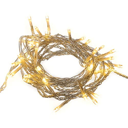 Royal Imports Decorative Christmas LED String Light Set 33 Ft, Clear