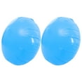 thumbnail image 3 of LEORX 2Pcs Inflatable Pool Cushion Round Blue PVC for Pool Owners, 3 of 8