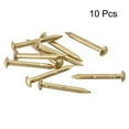 thumbnail image 3 of Small Tiny Brass Nails 2.8x25mm for DIY Decorative Pictures Wooden Boxes Household Accessories, 10pcs, 3 of 5