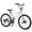 Silver, variant on Ambifirner 26 Inch Mountain Bike Shimano 7-Speed Dual-Disc Brake Carbon Steel Bicycle