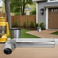 thumbnail image 1 of WASHWEPE 1Jgo Tubo Flexible De Chimenea Para En Inoxidable Con Codo Para Ventilación En Tiendas, 1 of 8