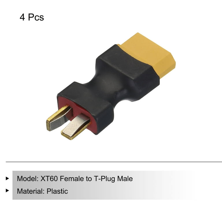 XT60 Female to T-Plug Male Connector Adapter RC/RC LiPo Battery
