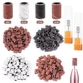 thumbnail image 1 of Rolybag Bandas de Lijado para Taladro de Uñas Juego de Correas de Uñas Portátiles Juego de Arena Efile de Grano Fino Grueso de 3 Colores 80#120#180#240# 2 Piezas Brocas de Uñas de 3/32 Pulgada para Ma, 1 of 5