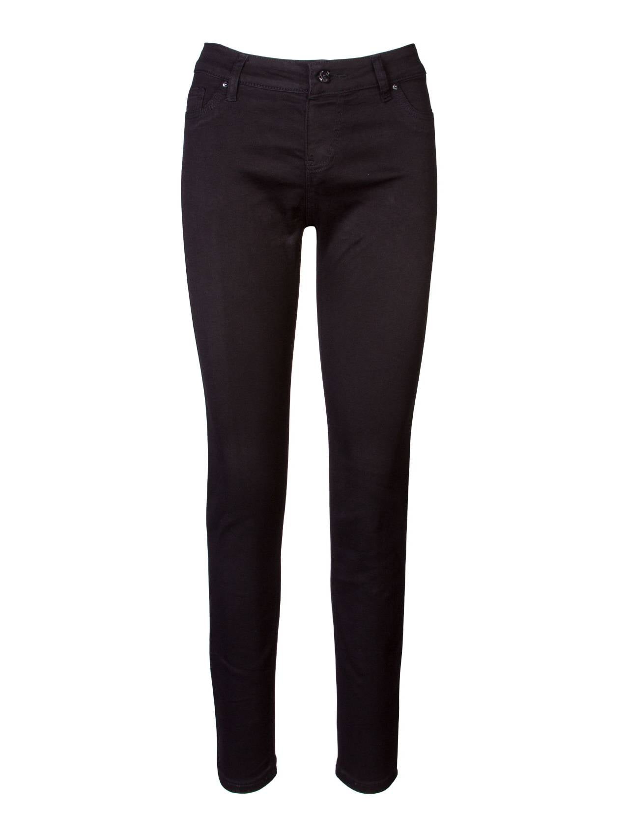 black skinny jeggings