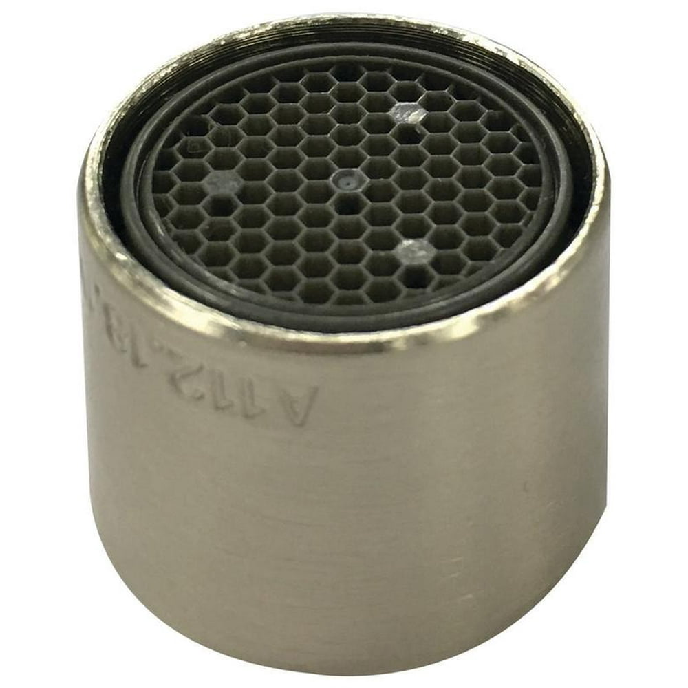 Boston Harbor Faucet Aerator, Female, Brushed Nickel, 0.75 In H X 0.99