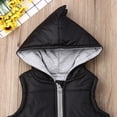 thumbnail image 2 of Toddler Baby Dinosaur Jacket Coat Kids Sleeveless Vest Zip Hooded Tops Outerwear Hoodies Waistcoat, 2 of 6