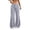 Gray_#02, variant on Sewkxo Wide Leg Pants Woman‘s Elastic Waist Button Up Zipper Flare Pants Stylish Spring Loose Fit Casual Pants,Gray 2XL