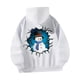 thumbnail image 5 of Sudadera con capucha para mujer, sudadera con capucha, sudadera con capucha, muñeco de nieve navideño, ropa cómoda XL, 5 of 9