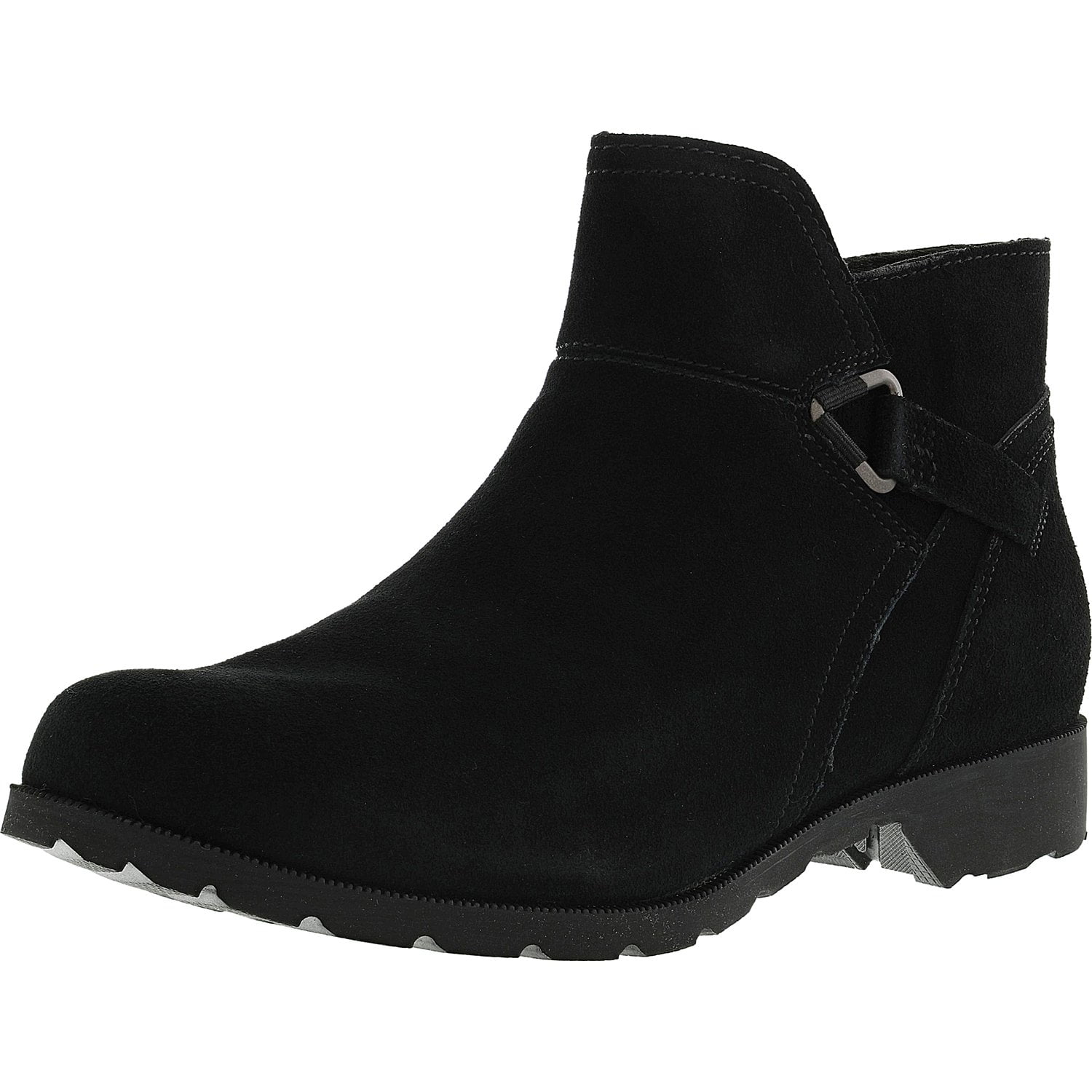 teva black ankle boots