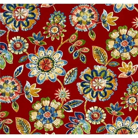 - Jordan Manufacturing Outdoor Fabric By The Yard, Daelyn Cherry