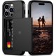 thumbnail image 3 of Case For iPhone 15 14 13 12 Pro Max Plus Holder Heavy Duty Protective Dual Layer Shockproof Hidden Card Slot Slim Wallet Cover, 3 of 5