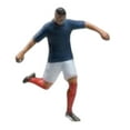 thumbnail image 4 of Figura de jugador de fútbol de 1/64, juguete en miniatura de fútbol: accesorio de fotografía a escala 64 Azul, 4 of 7