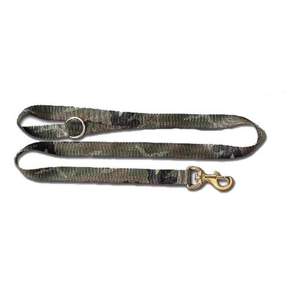 Leather Brothers 5806RT-PK 0.625 in. x 6 ft. Nylon Pink Camo Lead