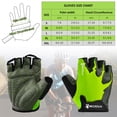 thumbnail image 2 of BOODUN Gants d'Entraînement Respirants en Silicone Demi-Doigt pour Cyclisme, Musculation et Sports de Plein Air - Rembourrage Durable, Attache Réglable, Essuie-Tétons - Gris TG (Modèle 2181082), 2 of 6