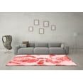 thumbnail image 3 of Ahgly Company Indoor Rectangle Abstract Red Modern Area Rugs, 8' x 10', 3 of 4