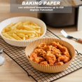 thumbnail image 5 of Revêtement de Papier Jetable de Friteuse d'Air, 100pcs Doublures Jetables Antiadhésives de Friteuse d'Air, Papier de Cuisson de 6,5 "pour le Parchemin de Qualité Alimentaire Résistant à l'Huile de Friteuse d'Air, Imperméable à l'Eau pour Cuire la Cuisson au Four à Micro-Ondes, 5 of 5