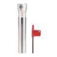 thumbnail image 1 of Unique Bargains 1.2' x 6' Indexable End Mills 2 Flute 90 Degree BAP400R R0.8 for APMT1604 Insert, 1 of 3