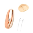 thumbnail image 2 of Cascanueces para cangrejo, eficiente, accesorio, práctico, profesional, multifuncional, fácil Beige, 2 of 9