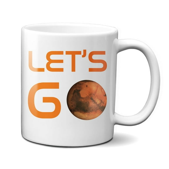 Mars Let's Go 11oz Mug